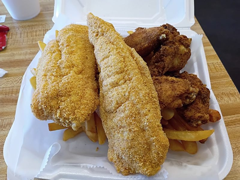 Catfish Basket food